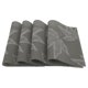 thumbnail image 1 of 4 Pcs Manteles de Hoja de PVC y Poliéster para Mesa de Cocina, Lavables, Color Gris, 1 of 6