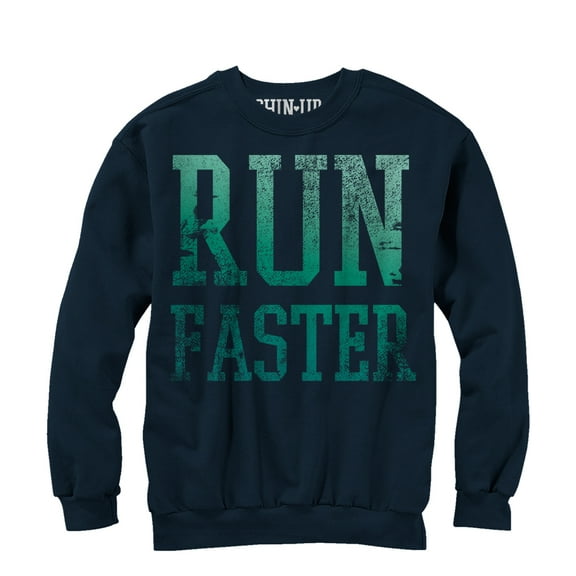 Women's CHIN UP Faster  Sweatshirt Navy 2X Large