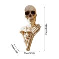 thumbnail image 2 of 25cm/35cm Halloween Decorations Outdoor Skeleton Hugging Tree Cute Skeleton Ornaments Atmosphere, 2 of 3