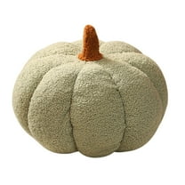 Hwkond Decorative Pillows, Inserts & Covers Halloween Pumpkin Throw Cushion Pumpkin Toy Stuffed Pumpkin Plush Toys Soft Pumpkin Throw Cushion Gifts For Home Decoration Party,Green