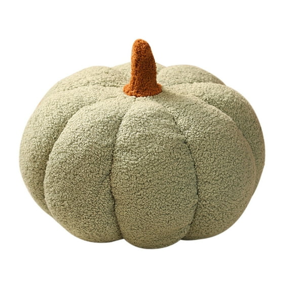 Hwkond Decorative Pillows, Inserts & Covers Halloween Pumpkin Throw Cushion Pumpkin Toy Stuffed Pumpkin Plush Toys Soft Pumpkin Throw Cushion Gifts For Home Decoration Party,Green