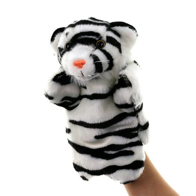 OUTOP Big Hand Puppet Animal Plush Toys Baby Cloth Educational Cognition Hand Toy Finger Dolls Puppet