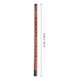 thumbnail image 4 of 1 Pc Introductory Wooden Flute Portable Flute Chinese Flute for Beginner (E Key), 4 of 8