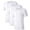 Crewneck 3-Pack_White, variant on EA'S SECRET Men's Undershirts Bamboo Moisture-Wicking Crewneck T Shirts, Slim Fit Stretch Soft Tees for Men, 3 or 6 Pack(White, L)
