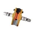 thumbnail image 2 of 2 Pieces Brake Pads Shoes Lightweight Easy Carry Sturdy High Performance Replace gold, 2 of 7