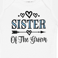 thumbnail image 4 of Inktastic Sister Of The Groom Wedding Party Girls Baby Bodysuit, 4 of 5
