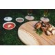 thumbnail image 2 of TOSCANA - Tabla de queso de béisbol Home Run de la marca Picnic Time, tabla de charcutería novedosa, plato para servir, tablas de queso, tablas de charcutería, tabla de cortar de madera (bambú), 2 of 5