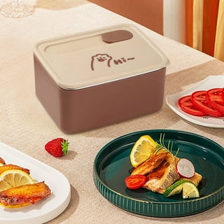 Boîte à Bento Market World – 4 Compartiments, Rouge, Avec Couvercle Et Cuillère – Neuve