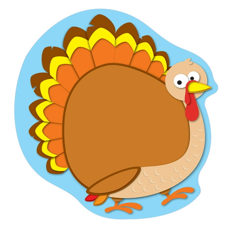 Turkeys Shape Stickers from Carson Dellosa - School Crossing