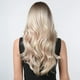 thumbnail image 4 of Peluca sintética negra mixta rubia platino con flequillo resaltado para mujer, peluca de Cosplay Natural ondulada larga, cabello diario resistente al calor, 4 of 4
