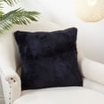 thumbnail image 3 of Saro Lifestyle Soft and Stylish Sheep Fur Pillow Cover, 3 of 5