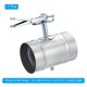 thumbnail image 3 of Uxcell 4" HVAC Duct Manual Volume Damper with Sleeve Airflow Backdraft Damper, 3 of 5
