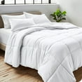 thumbnail image 3 of Bare Home Ultra-Soft 1800 Collection Down Alternative Comforter Duvet Insert - Twin/Twin-XL, White, 3 of 8
