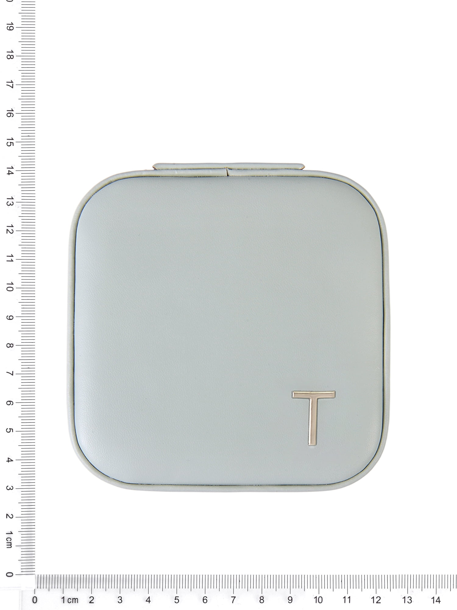 Time and Tru Square Sage Initial "T" Jewelry Organizer