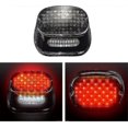 thumbnail image 2 of LED brake tail light low profile smoked tail light compatible with Harley Touring Street Glide Road King Electra Glide Dyna Fat Boy Sportster 833 1200, 2 of 5