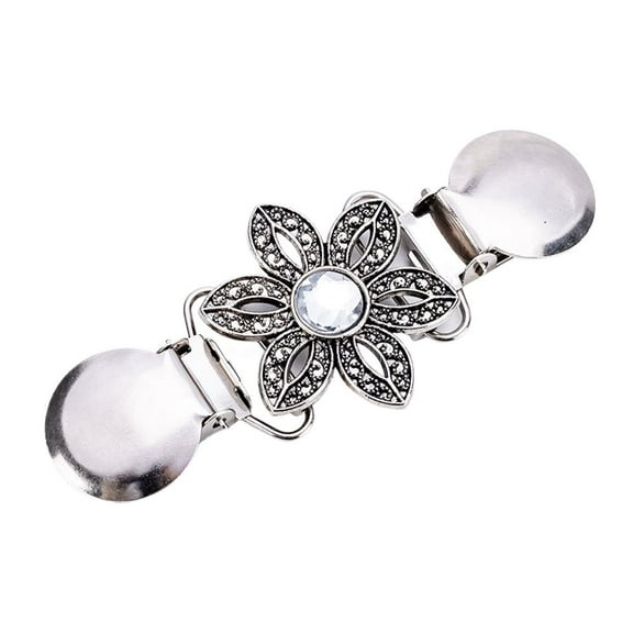 Vintage Retro Sweater Shawl Clips Clasps Clothing Pins Dresses Clip Brooch Clip
