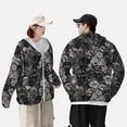 thumbnail image 5 of Picia Rose Flowers Women's Men's UPF 50+ Sun Protection Hoodie Shirt Long Sleeve SPF Fishing Outdoor UV Hiking Lightweight Shirts-, 5 of 9