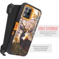 thumbnail image 4 of ThousandGear for Revvl 6X Pro 5G, Revvl 6 Pro 5G Phone Phone Holster Phone Case with Built-in Screen Protector Swivel Belt Clip Heavy Duty Full Body Protection Shockproof Kickstand Cover (Deer), 4 of 5