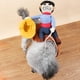 thumbnail image 5 of Cospaly Dog Halloween Costume Cowboy Riding Transformation, Pet Supplies Halloween Dog Clothes, Funny Pet Halloween Outfit, for Pet Party, Foldable Portable Lightweight, Soft Fabric, for, 5 of 9