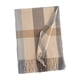 thumbnail image 1 of Bufandas de moda para mujer, chal largo, bufanda de invierno gruesa y cálida de punto grande a cuadros, 1 of 5