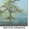 thumbnail image 5 of Cypress Tree in the Bayou Blue Glass Cutting Board 12 in x 15 in, 5 of 5