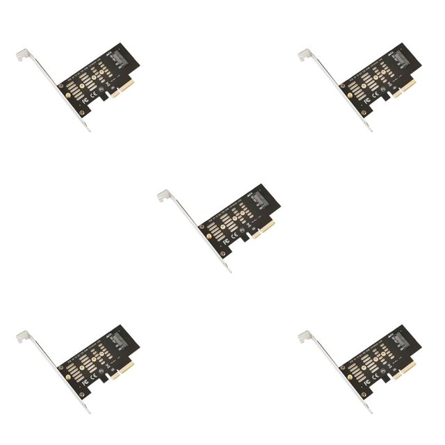 Sidaley Tarjeta adaptadora de interfaz Dual X4 X1, soporte de velocidad completa, disco duro, conversión de unidad libre, tarjetas de expansión, Type1 NO1