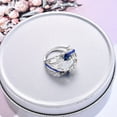 thumbnail image 7 of Elegant Flower Moonstone Ring: Electroplated Alloy Fashion Jewelry for Women  Adds a Touch of Nature-Inspired Beauty to Any Outfit, 7 of 7