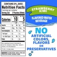 thumbnail image 6 of (4 pack) Capri Sun Roarin' Waters Strawberry Kiwi Surf Flavored Water Kids Drink Pouches, 10 Ct Box, 6 fl oz Pouches, Crisp, Light, Thin, 6 of 26