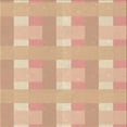 thumbnail image 1 of Ahgly Company Indoor Square Patterned Sunrise Orange Area Rugs, 5' Square, 1 of 1