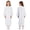 Ivory, variant on Aislor Girls Hospital Gown Tear Away Open Back Post Surgery Dress Patient Chemo Port Adaptive Clothing Ivory 6