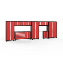 NewAge Products Bold Series Red 11 Piece Cabinet Set