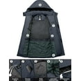 thumbnail image 4 of GEMYSE Mens Mountain Ski Snow Jacket Waterproof Windbreaker for Winter Rain(Mid Grey, 2XL), 4 of 5