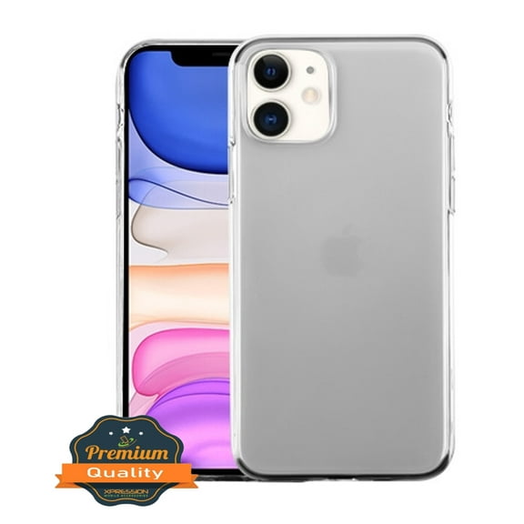 Apple iPhone 11 Phone Case Slim Thin Hybrid Premium Flexible Candy Silicone Gummy TPU Rubber Frame Gel Soft Lightweight Protective Cover HD CLEAR Transparent Cover for Apple iPhone 11 / 6.1 inch