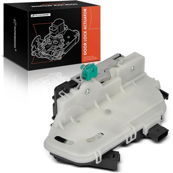 A-Premium Door Latch Lock Actuator Compatible with Ford & Lincoln Vehicles - Explorer, F-150, Police Interceptor Sedan, Special Service Police Sedan, Taurus, Mark LT, MKS - Rear Right Passenger