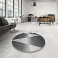 thumbnail image 3 of Ahgly Company Indoor Rectangle Patterned Dark Gray Area Rugs, 5' x 8', 3 of 6