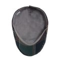 thumbnail image 2 of Gorra plana a cuadros de algodón o mezclilla para hombre, 2 of 2
