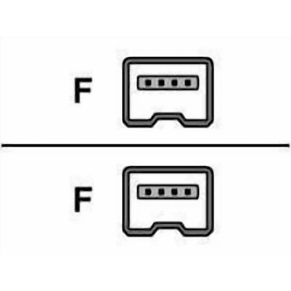 QVS - IEEE 1394 cable - 4 pin FireWire (M) to 4 pin FireWire (M) - 3 ft