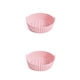 thumbnail image 2 of Cesta de freidora de aire Naiovety de silicona reutilizable antiadherente Rosado 2Conjunto, 2 of 6
