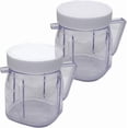 thumbnail image 1 of 4937 2-Cup Mini Jar, Compatible with Oster Fusion blenders, Osterizer Blenders & Kitchen centers blender, Mini Blend blender &Blend N Store blender(2), 1 of 1