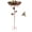 32inch/1Pc, variant on Wekvgz Bird Bath 32 Inches Sturdy Iron Garden Birdbath for Outside Vintage Standing Bird Bath Bowl for Outdoor Garden Patio Yard Lawn