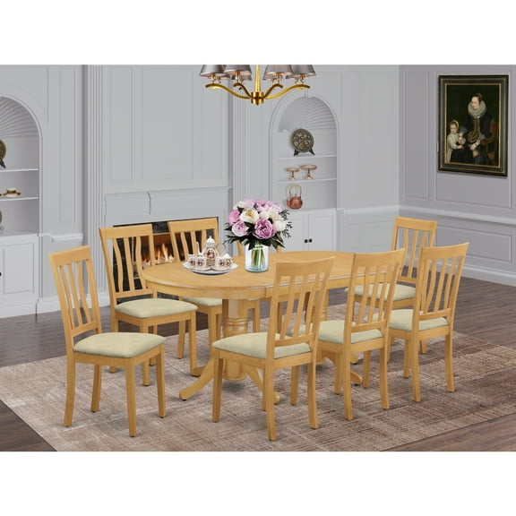 Dining Room Table Set with Chairs - 8 Seater Modern Kitchen Table Set