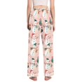 thumbnail image 3 of FORMRS Women's Pajama Pants with Pockets Soft Comfy Loungewear Sleep Bottom, Sizes S-2XL, Christmas Snowman, 3 of 8
