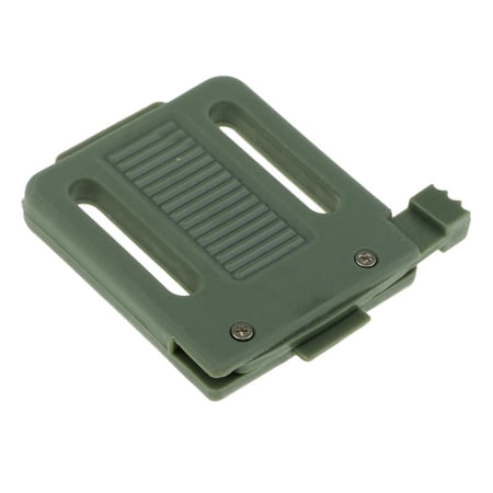 QccHieUs Fast Helmet Accessory Mount Adapter Device Converter Plastic 5.2x5 cm/2.05x1.97 Green