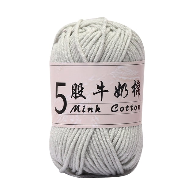Accesorios de Muñeca de Bebé 5 Hilos de Leche Muñeca de Algodón Hilo de Punto Suéter de Bebé Bola de Lana Ropa de Muñeca de Bebé