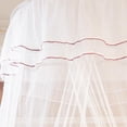 thumbnail image 4 of TOPINCN Moustiquaire Ronde en Dentelle Respirante Style Princesse Rideau de Lit, 4 of 8