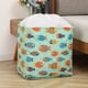 thumbnail image 4 of Teissuly 100L Large Capacity Drawstring Storage Bag Clothing Storage Bag Foldable Portable Storage Bag Oversized Finishing Bag Clothes Quilt Storage Bag Teissuly WER202311272464, 4 of 4