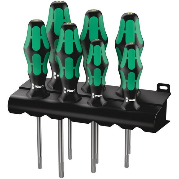 Wera Tools 367/7 Torx Hf Kraftform Plus Screwdriver Set 7Pc