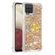 thumbnail image 2 of Funda para Samsung Galaxy A12 con Brillo Líquido Flotante, Purpurina, Parachoques y Anillo Giratorio Soporte, 2 of 5
