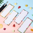thumbnail image 4 of Bloc de notas magnético Thboxes, paquete de 4, 200 hojas, diseño de frutas, 4 of 7