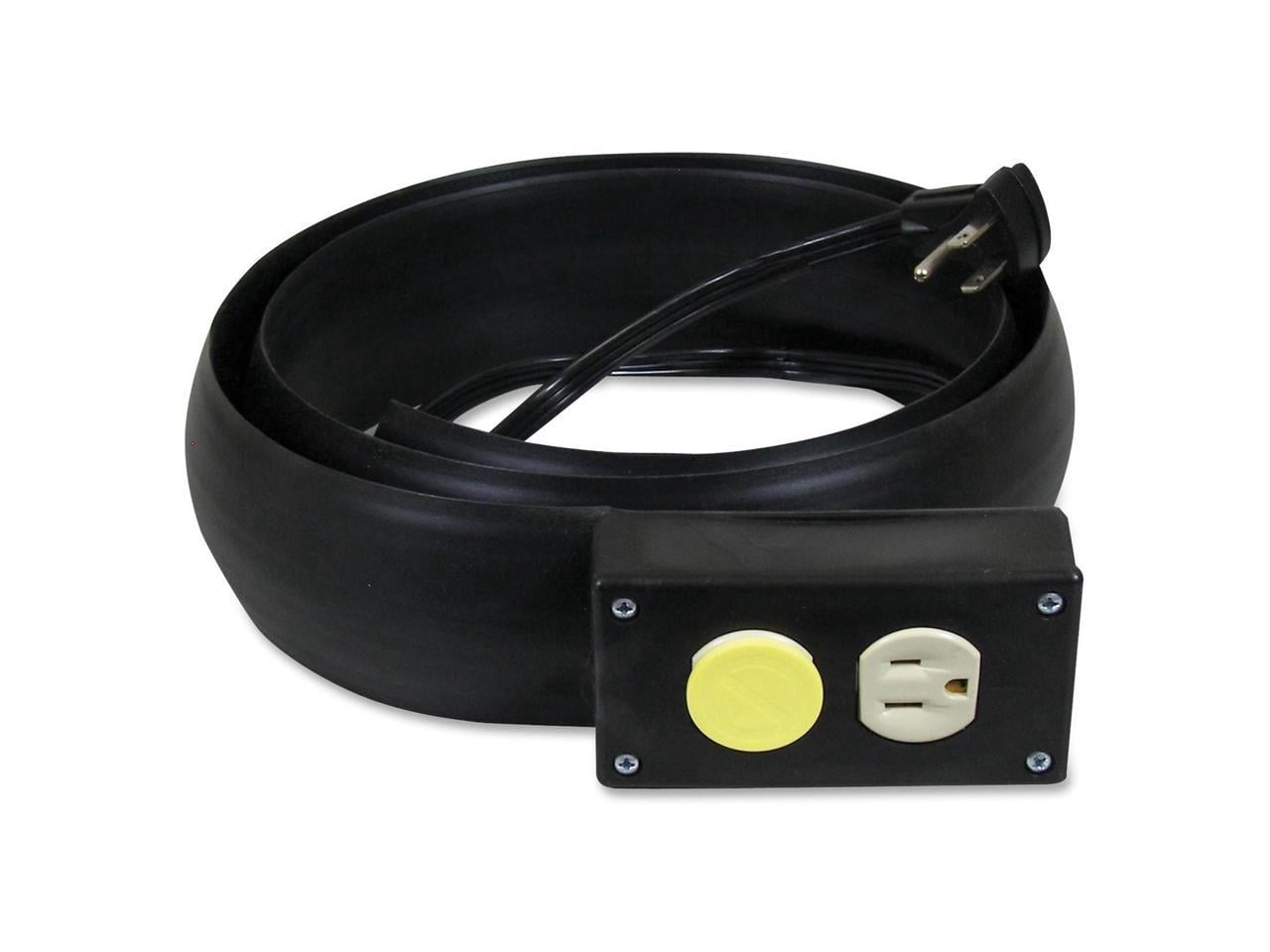 C-Line Lay-Flat Power Extension and Cord Cover - 10 Ft. Length, 1/PK, 79101